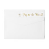 Schablone - mit Filigran geschmückter (Rückseite)