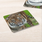 Schablone Rechteckiger Pappuntersetzer (angewinkelt)