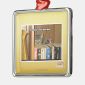 Schablone Silbernes Ornament (Links)