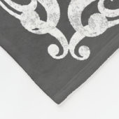 Schablone - Tafel-Hintergrund mit Grenze Fleecedecke (Ecke)