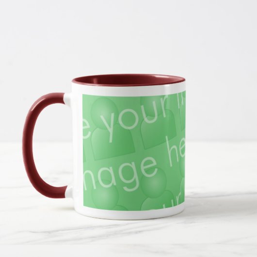 Schablone Tasse (Links)
