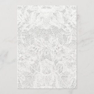 Schablone - weißer Spitze-Hintergrund Einladung