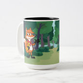 Schablone Zweifarbige Tasse (Vorderseite Links)