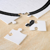 Schablonen-Art DJ-Kopfhörer Puzzle (Seite)