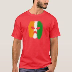 Schablonen-Balaclava für Sprühfarbe T-Shirt