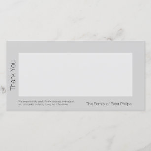 Schablonen-Beileid danken, die Ihnen, addieren 2 Dankeskarte