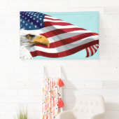 Schablonen-Flagge und Eagle Banner (Insitu)
