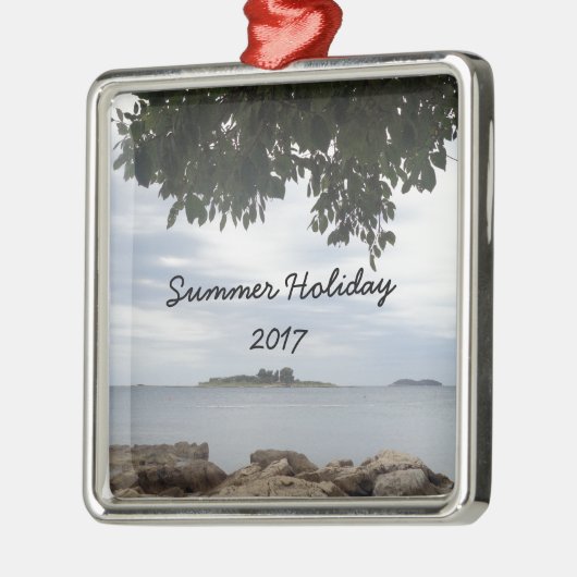 Schablonen-Foto-Rechteck-Kamera Ornament Aus Metall (Links)