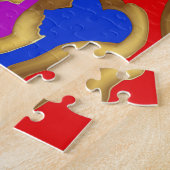 Schablonen-freier Raum addieren Ihren eigenen Puzzle (Seite)