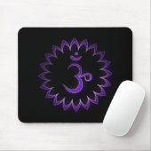 "Schablonen" Krone Chakra - Sahasrara Mousepad (Mit Mouse)