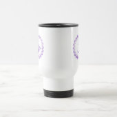 "Schablonen" Krone Chakra - Sahasrara Reisebecher (Mittel)