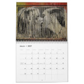 Schablonen-Kunst London Kalender (Mär 2027)