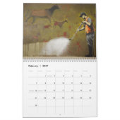 Schablonen-Kunst London Kalender (Feb 2027)