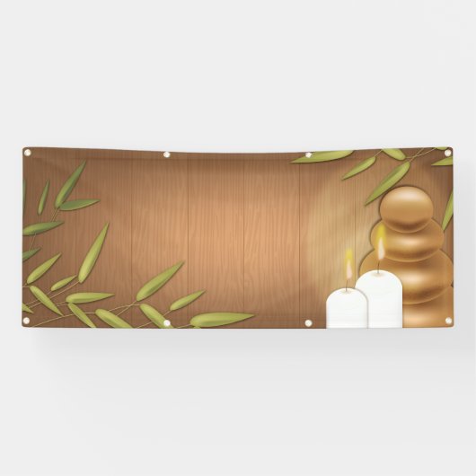 Schablonen-Wellness-Center Banner (Horizontal)