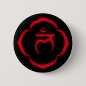 "Schablonen" Wurzel Chakra - Muladhara Button (Vorderseite)