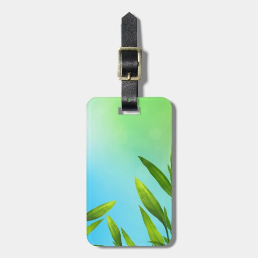 Schablonengepäckaufkleber Gepäckanhänger (Vorderseite vertikal)