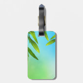 Schablonengepäckaufkleber Gepäckanhänger (Rückseite vertikal)