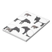 Schabrackentapir Auswahl Notizblock (Rotiert)