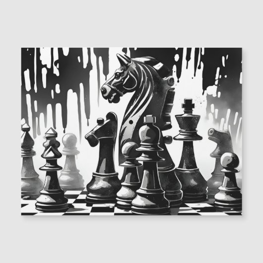 Schach 1024 magnetkarte (Vorderseite)