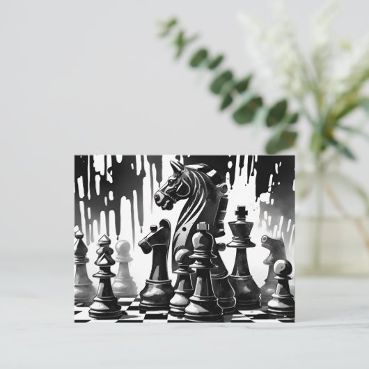 Schach 1024 postkarte (Stehend Vorderseite)