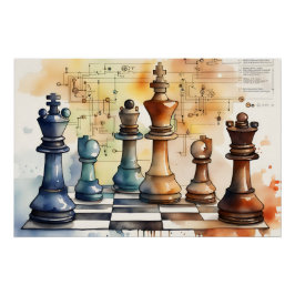 Schach 1027 poster
