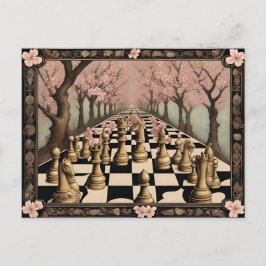 Schach 1038 postkarte