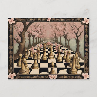 Schach 1038 postkarte