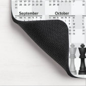 Schach 2026 Kalender Mauspad (Ecke)