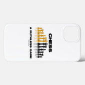 Schach als rücksichtsloses Set Case-Mate iPhone Hülle (Rückseite (Horizontal))
