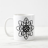 Schach Angelegenheiten, Schach-Atom Kaffeetasse (Links)