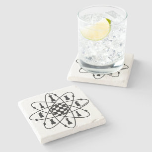 Schach Atom — Untersetzer SchachMatters
