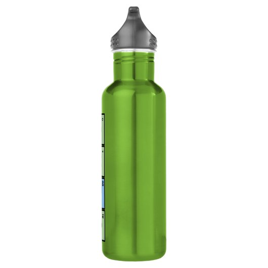 Schach aus Elementen Edelstahlflasche (Rechts)