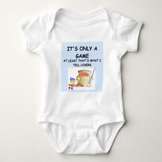 Schach Baby Strampler (Vorderseite)