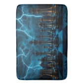 Schach Badematte (Vorderseite Vertikal)