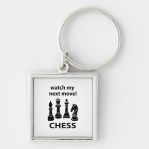 Schach Beobachte Meinen Nächsten Zug Schach Schlüsselanhänger