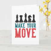 Schach bewegen karte (Gelbe Blume)