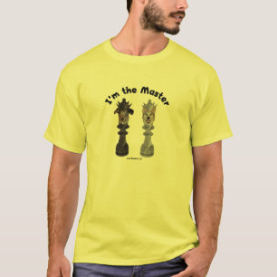 Schach bin ich der Vorlagenhund T-Shirt