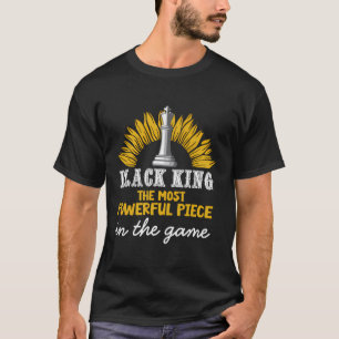 Schach Black King Funny Schach-Spielangebot T-Shirt