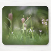 Schach-Blume Natur-Foto Mousepad (Vorne)