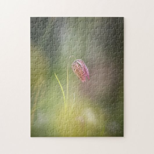 Schach-Blume Natur-Foto Puzzle (Vertikal)