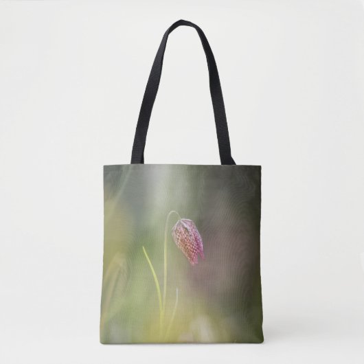 Schach-Blume Natur-Foto Tasche (Vorderseite)