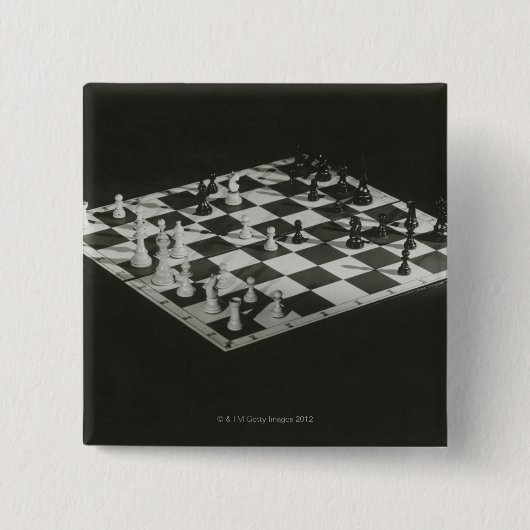 Schach-Brett Button (Vorderseite)