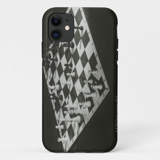 Schach-Brett Case-Mate iPhone Hülle (Rückseite)