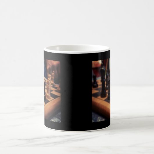 Schach-Brett-Geschenkartikel Kaffeetasse (Mittel)