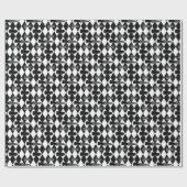 Schach-Brett Geschenkpapier (Flach)