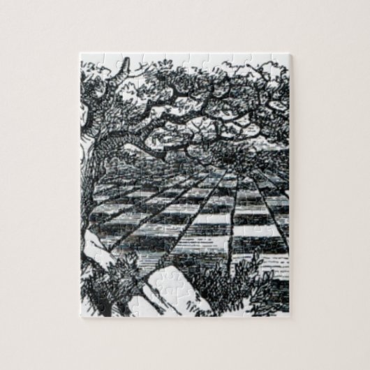 Schach-Brett im Märchenland Puzzle (Vertikal)