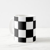 Schach-Brett Kaffeetasse (Vorderseite Links)