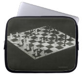 Schach-Brett Laptopschutzhülle (Vorderseite)