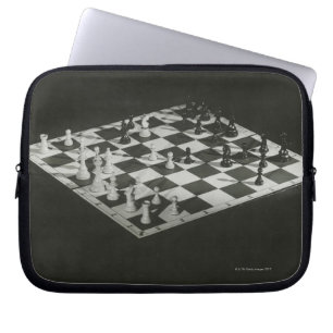 Schach-Brett Laptopschutzhülle