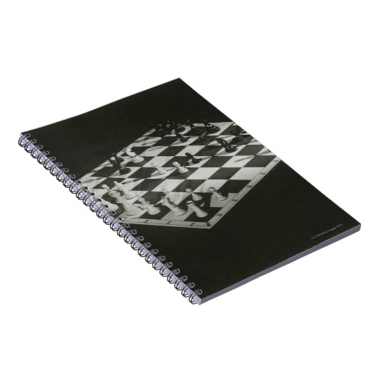 Schach-Brett Notizblock (Rechte Seite)